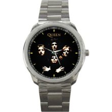 Legend Queen Band Custom Sport Metal Men's Watch Freddie Mercury Gift