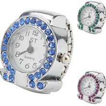 letter Women's Greek ? Design Alloy Analog Quartz Ring Watch (Assorted Colors)