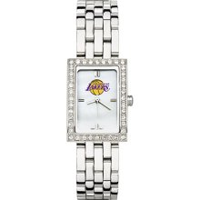 Los Angeles Lakers Ladies Allure Watch Stainless Bracelet Strap