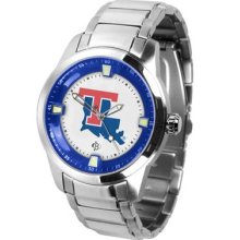 Louisiana Tech Bulldogs Titan Watch - Stainless Steel Band - TITAN