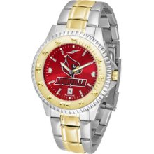 Louisville Cardinals Mens Two-Tone Anochrome Watch