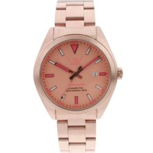 Ltd Watch Unisex Quartz Watch With Gold Dial Analogue Display And Gold Stainless Steel Plated Bracelet Ltd 280304