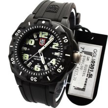 Luminox Men Black Matt 6 Indexes 100m Watch +warranty Lm0201sl