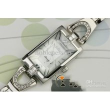 Luxury Lady Fashion Julius Silver Dial Quartz Stainless Steel Ladies