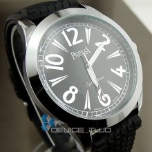 Luxury Quartz Hours Analogue Best Dial Black Rubber Men Wrist Watch Hw076