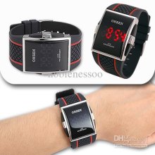 Luxury Unisex Ohsen New Black Led Digital Lady/men Sport Watch Women