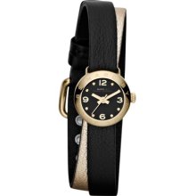 Marc by Marc Jacobs Amy Double Wrap Leather Watch