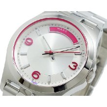 Marc By Marc Jacobs Baby Dave Stainless Steel Womens Watch Mbm3161 Box