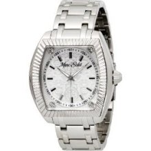 Marc Ecko Men's E16579g1 Bridge Silver Stainless Steel Bracelet Watch