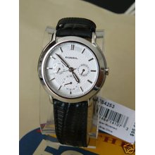 Menâ€™s Fossil Silver Dial Multifunction Watch Fs4253