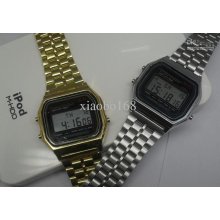 Men/women Watches F-91 Fashion Led Watches Silicone Watch A159 W Gol