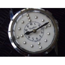 Mens Antique Watch Cortebert Braille For Blind Vintage