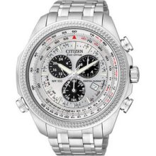 Mens Citizen Ecodrive Perpetual Calendar Watch In Stainless Steel(bl5400-52a)