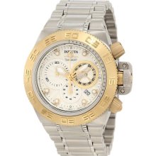 Men's Invicta Mid-size Subaqua Iv Chrono Stainless & Gold Tone Watch 10145