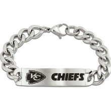 Men's NFL Kansas City Chiefs Bracelet in Stainless Steel