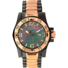 Men's Pro Diver Quartz Mother Of Pearl Dial Date Display