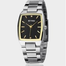 Mens Square Dial Classic Retro Fashion Simple Wrist Watch