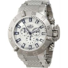 Men's Stainless Steel Case Silver Dial Subaqua Noma III 500M Chronograph Diver