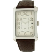 Men's Watch With Numbers And Swiss Movement Easy To Read Dial P232m-whtsil