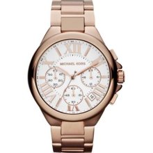 Michael Kors Camille Chronograph Gold Tone Womens Watch Mk5757