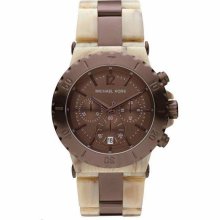 Michael Kors Chronograph Cream Ladies Watch