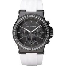 Michael Kors Chronograph Rubber Ladies Watch Mk5468