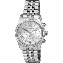 Michael Kors Lexington Chronograph Stainless Steel Ladies Watch Mk5555