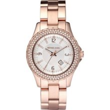 Michael Kors Mini Glitz Rose Gold Mk5403 Crystal Womenâ€™s Watch - Mini Cute