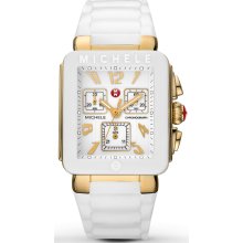 Michele MWW06L000013 Park Jelly Bean White Silicone Women's Watch