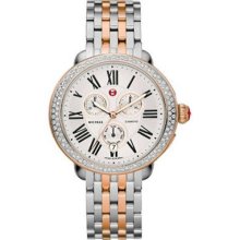 Michele Serein Ladies Diamonds Chrono Quartz S. Steel Mww21a000009 Watch