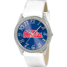 Mississippi Rebels Game Time Glitz Wrist Watch