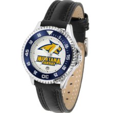 Montana State Bobcats Competitor Ladies Watch with Leather Band