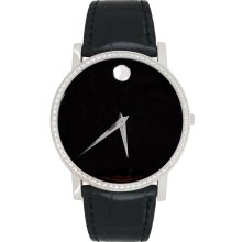 Movado 606247 Watch Red Label Unisex - Black Dial