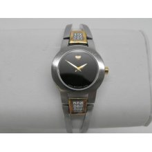 Movado Amorosa Ladies Bangle Style Diamond Watch 0604983 Swiss Made