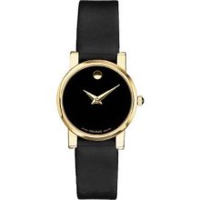 Movado Museum Gold-tone Ladies Watch 0605655