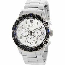 Nautica Chronograph BFC 44 Silver Dial Men's watch #N24006G