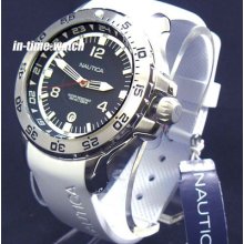 Nautica Men Stainless Steel Japan Mvt Poly-u N12548g Wr100m