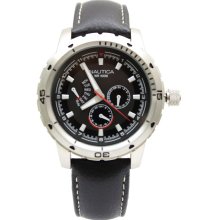 Nautica N15610G Multifunction NCS 350 Black Dial Men's Watch