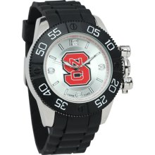 NC St University Wolfpack wrist watch : North Carolina State Wolfpack Beast Sport Watch - Black