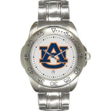 NCAA - Auburn Tigers Men's Sport ''Game Day Steel'' Watch