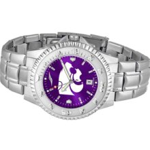 NCAA Kansas State University Mens Stainless Watch COMPM-A-KSW - DEALER