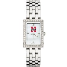 Nebraska Women's Steel Band Allure Watch