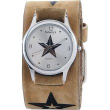 Nemesis Men's Vintage Brown Faded Star Watch (Nemesis Fadded Star watch)