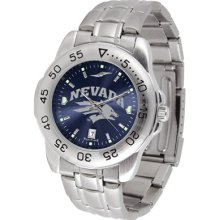 Nevada Wolf Pack Sport Steel Band AnoChrome-Men's Watch