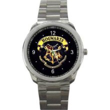 NEW* HOT HARRY POTTER HOGWARTS SCHOOL Sport Metal Watch