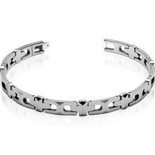 New Look! Mens watch style Tungsten Carbide Bracelet Style sb3250