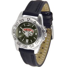 New Mexico Lobos Sport AnoChrome Ladies Watch with Leather Band