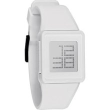 NEW Nixon Newton White Digital Watch - A137100