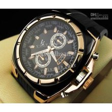 New Steel V6 Watch Mens Quartz Round Dial Digital Watch.fashion And