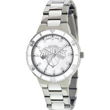 New York NY Knicks Ladies Watch - Stainless Steel Dress Watch